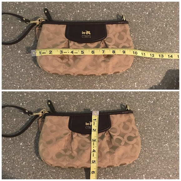 Large Coach Wristlet - Picture 3 of 5